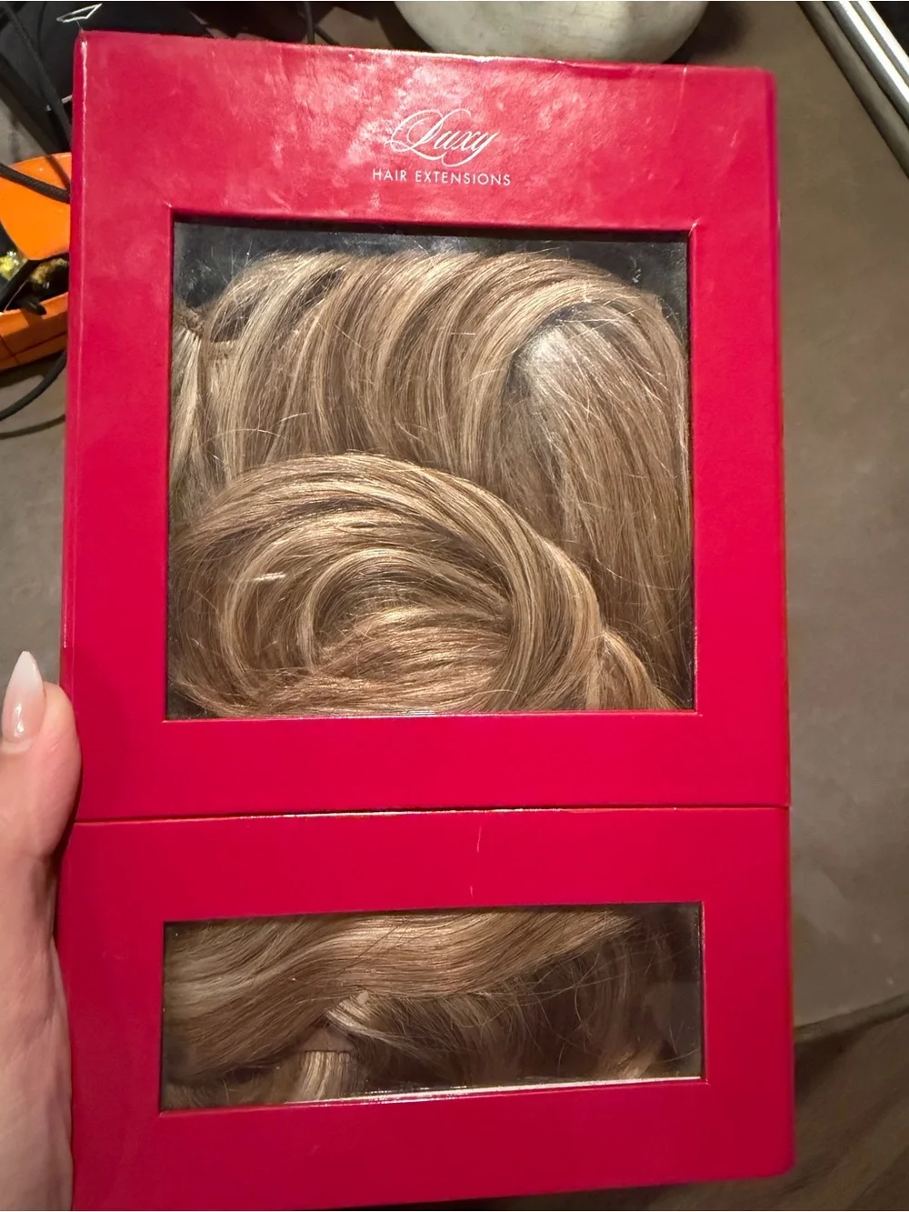 Luxy Hair Extensions - dirty Ash Blonde Clip-In Set classic set 18 inch